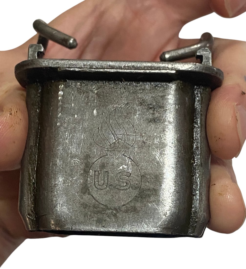 US Marked Bayonet Metal Sheath Ring for M1 Garand
