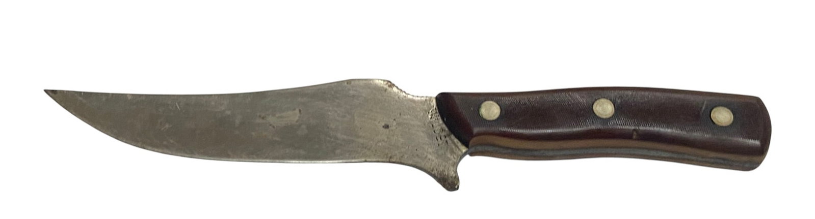 Vintage Schrade-Walden Old Timer 150T Fixed Blade Hunting Knife with Leather Sheath - 2