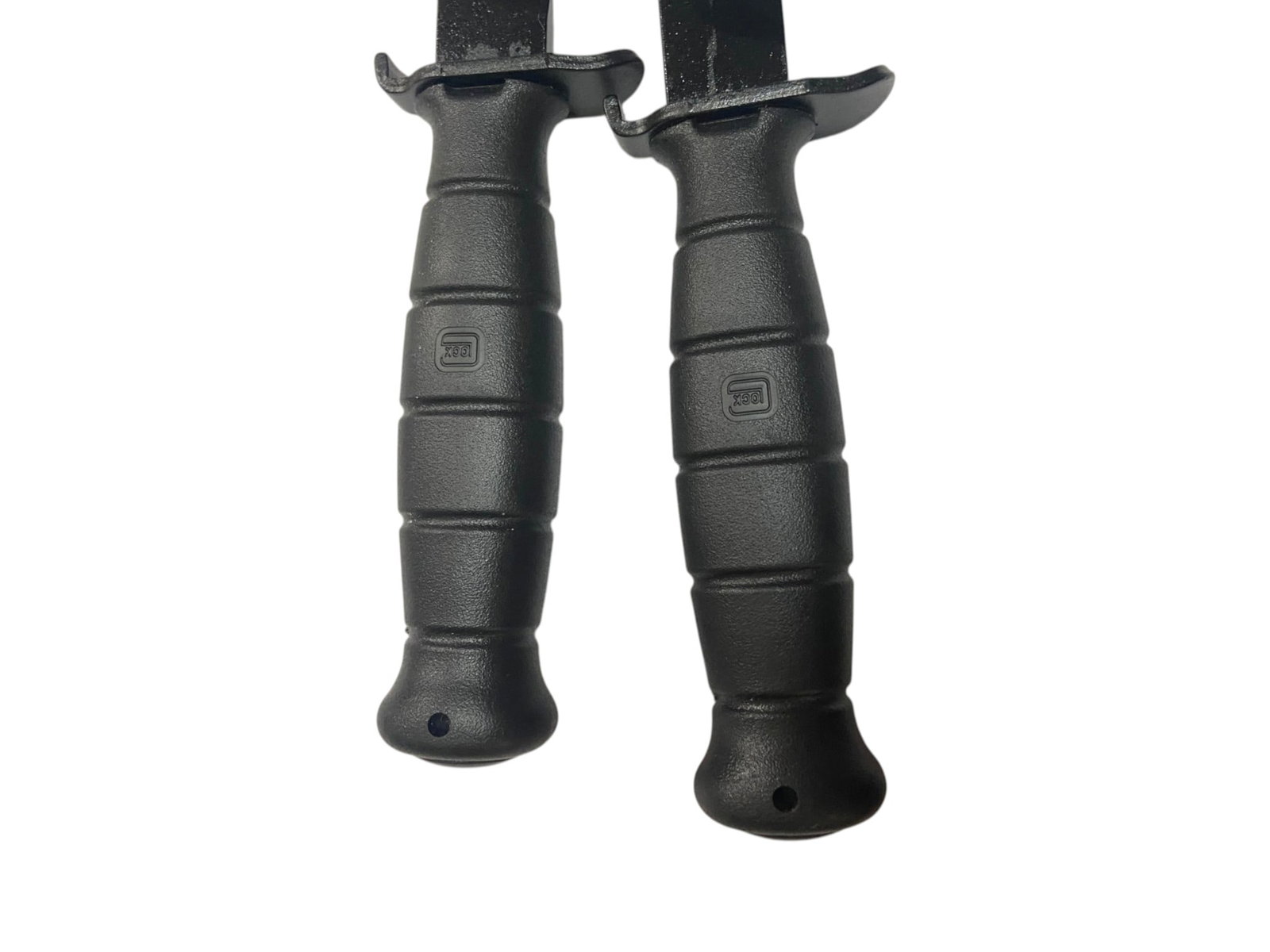 (2) Rare Original Black Glock FM78 (Non-Serrated) Field Knives w/ Sheath - 2
