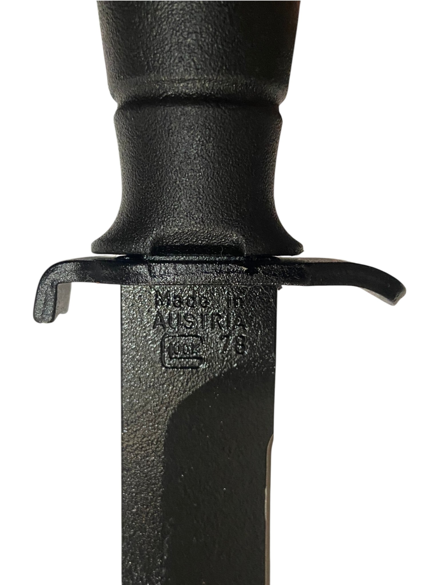 (2) Rare Original Black Glock FM78 (Non-Serrated) Field Knives w/ Sheath - 3