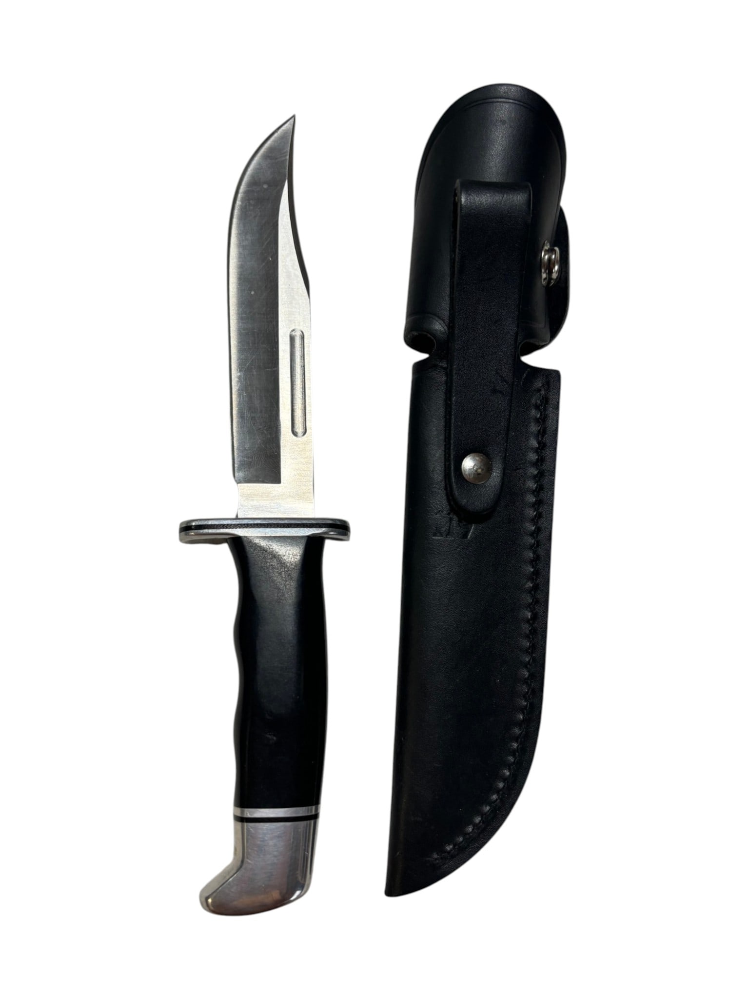 Excellent Buck 119 Fixed Blade Knife with Leather Sheath - 3