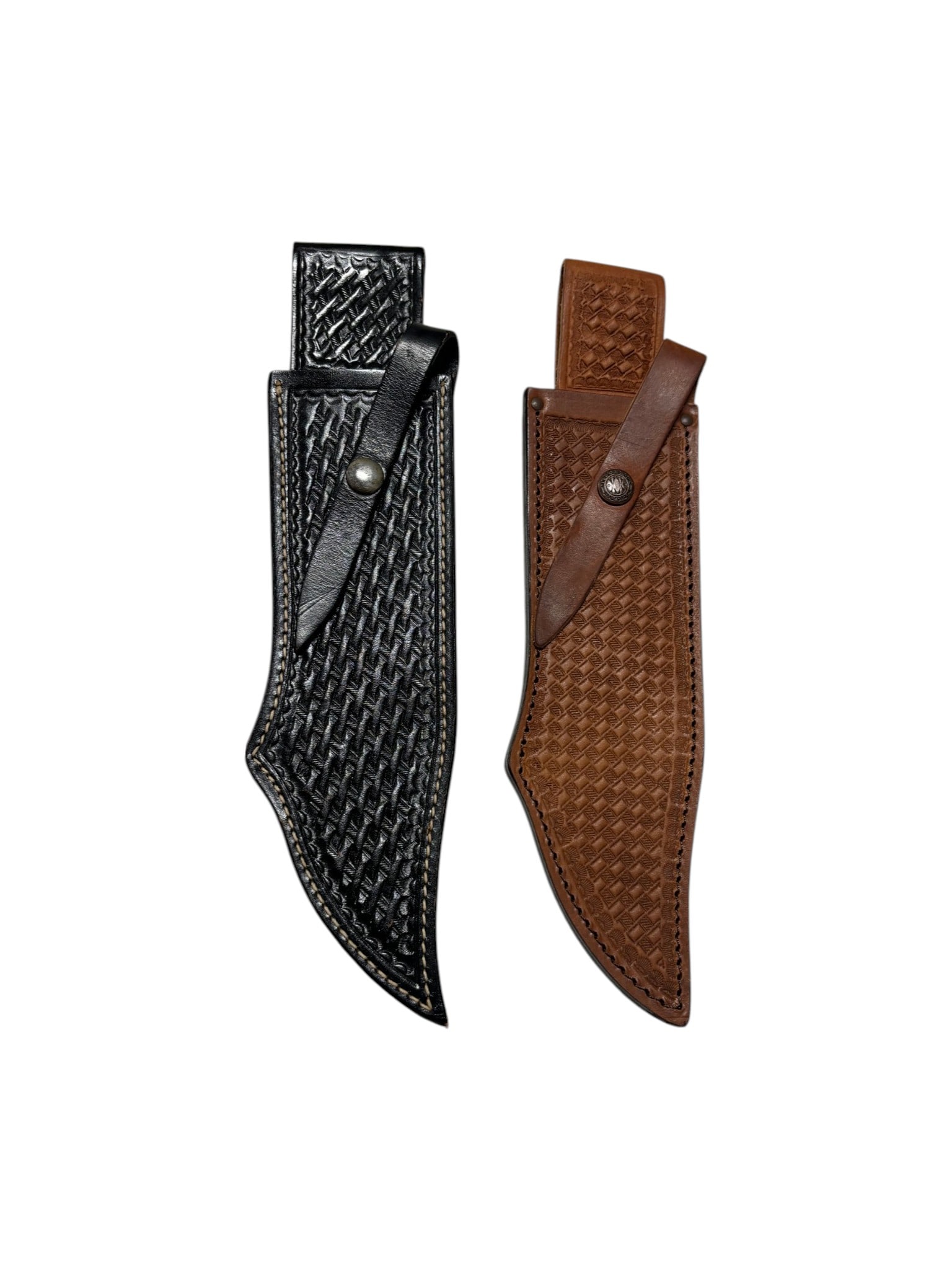 (2) Leather Knife Sheathes - 5