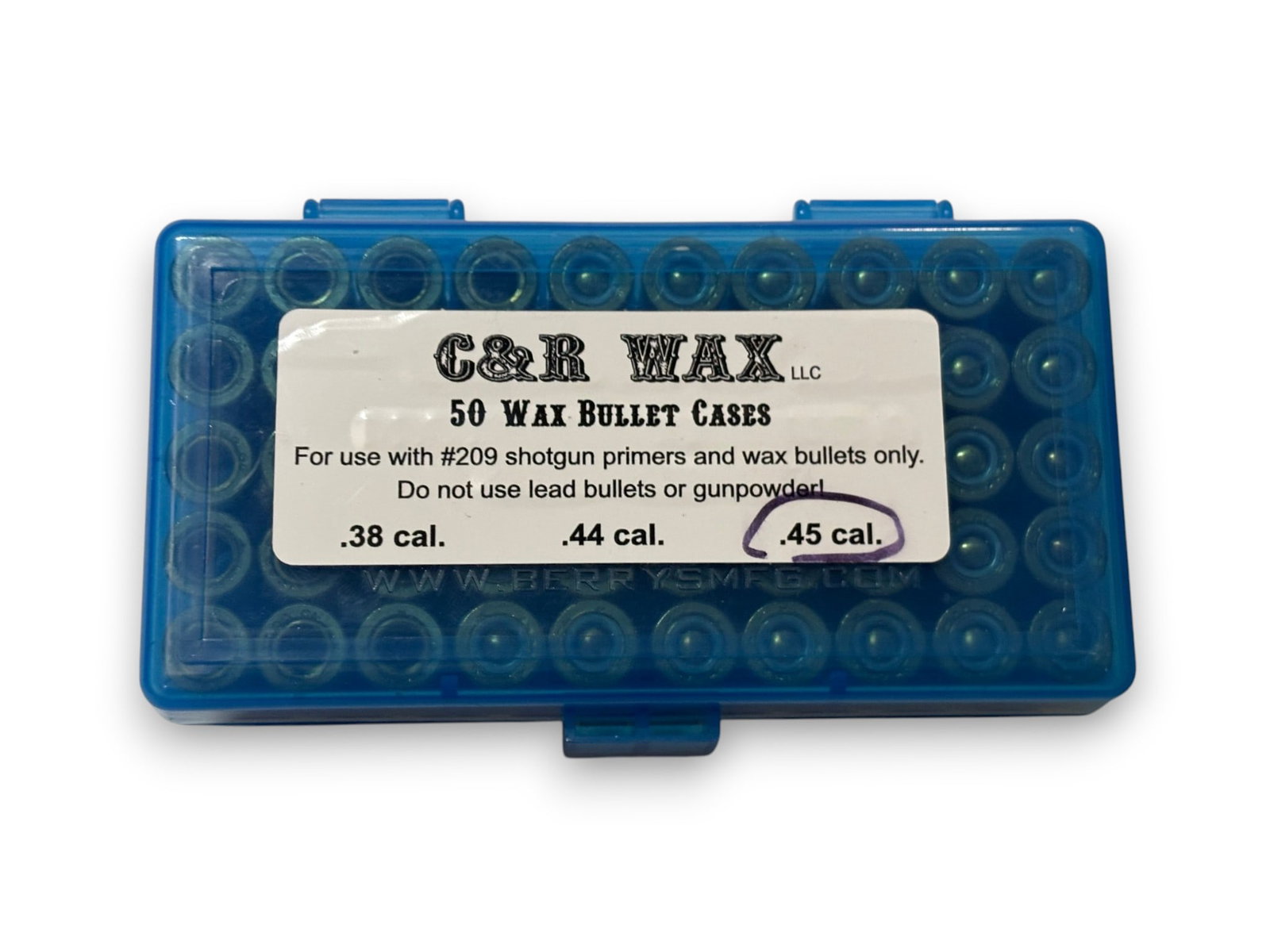 ULTIMATE COWBOY FAST DRAW - C&R .45 CAL. Wax Cases/Wax Bullets/Tools/Primers - 3