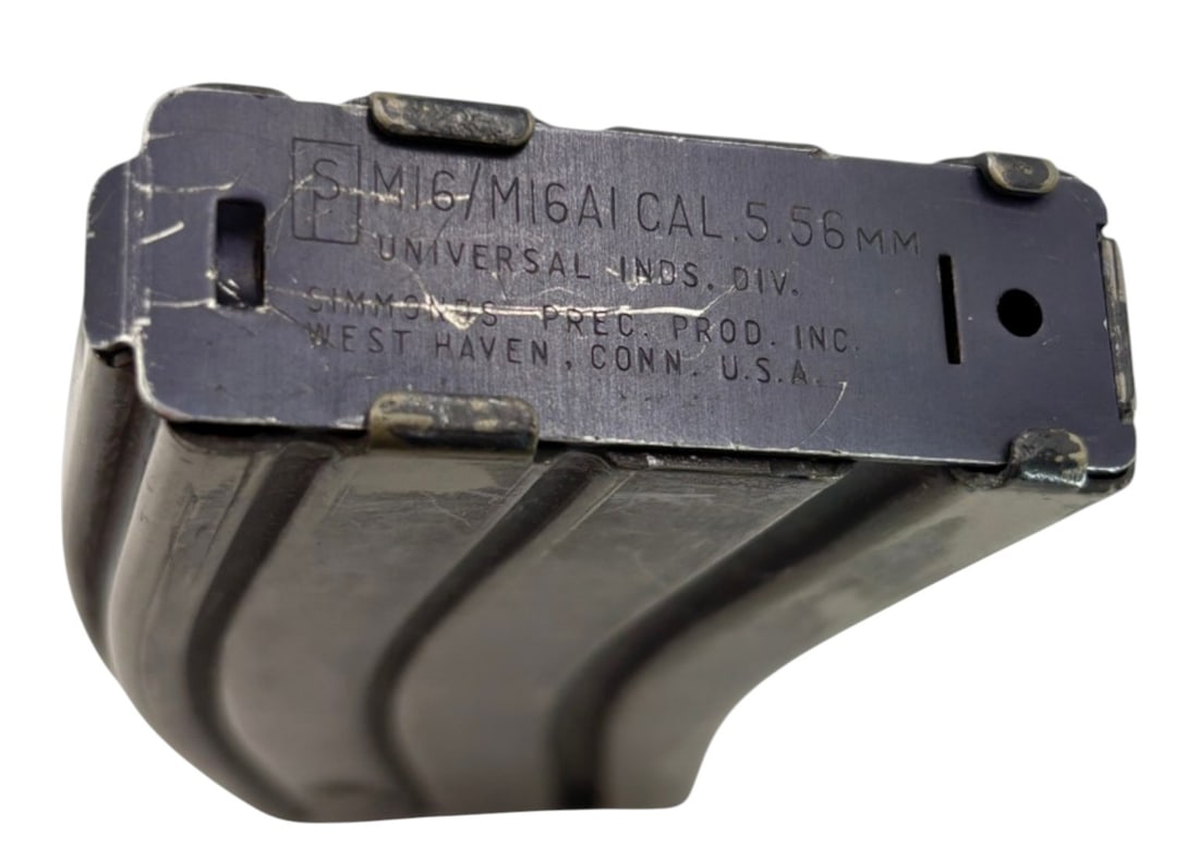 Extremely RARE Circa 1970s Simmons Universal Industries 30rd 5.56 Magazine - 4