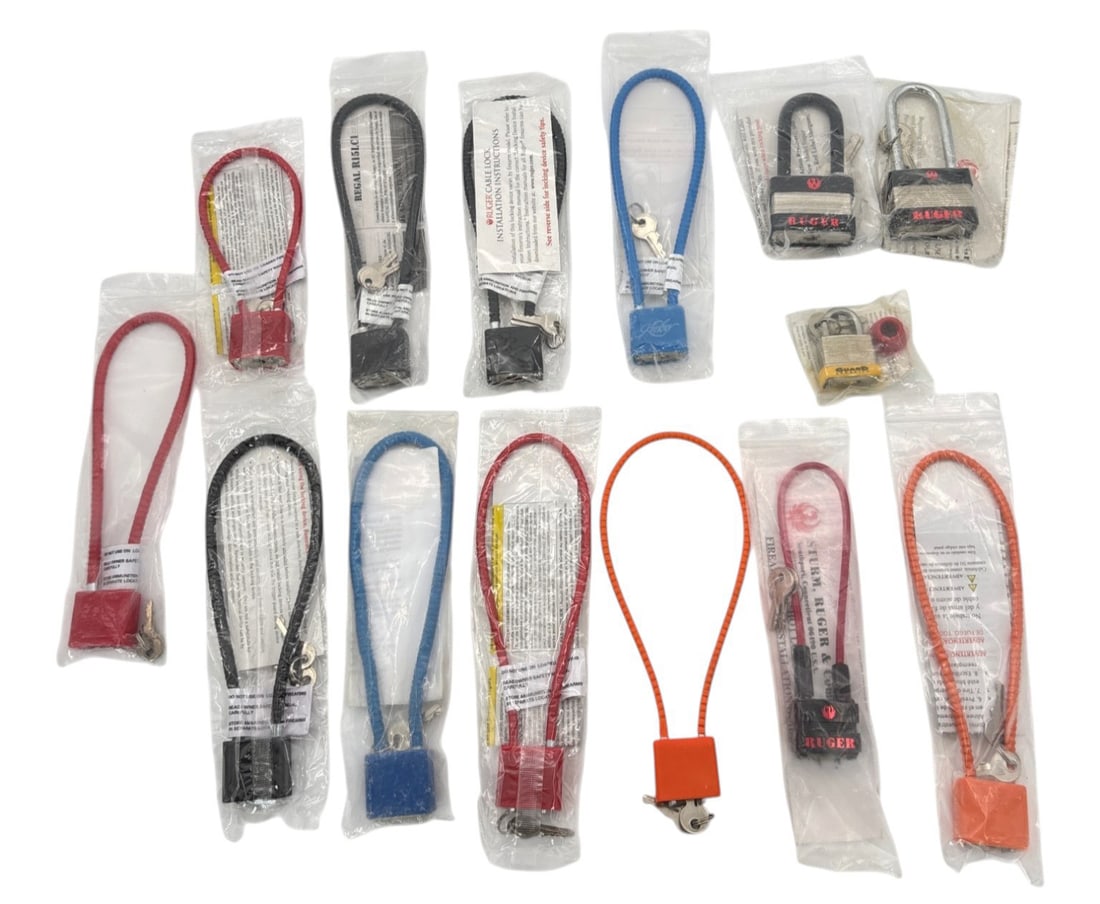 Lot of (14) Gun Locks