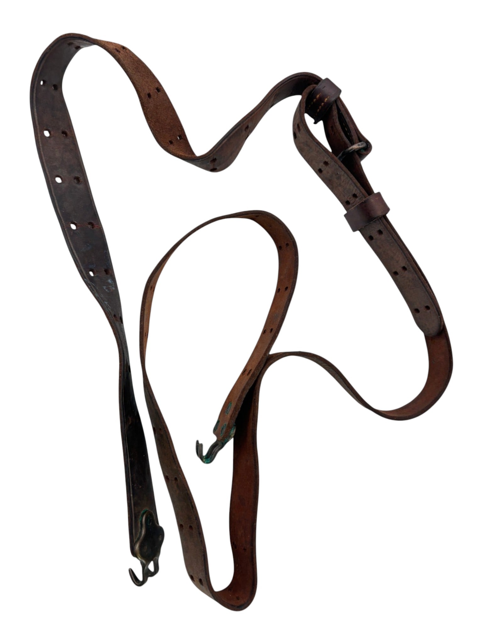 (3) Leather Gun Slings - 2