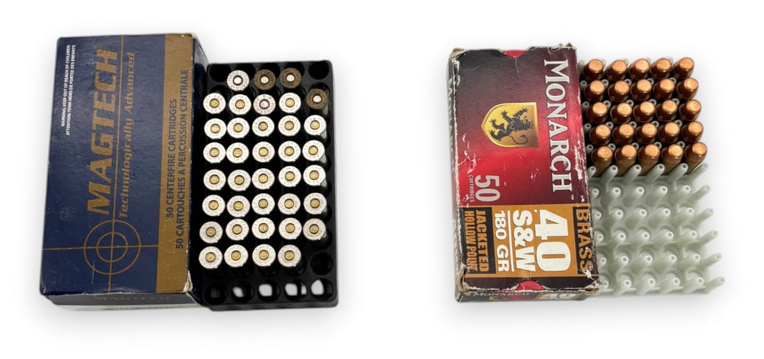 37rds of .357 MAG & 25rds of .40 S&W - 2