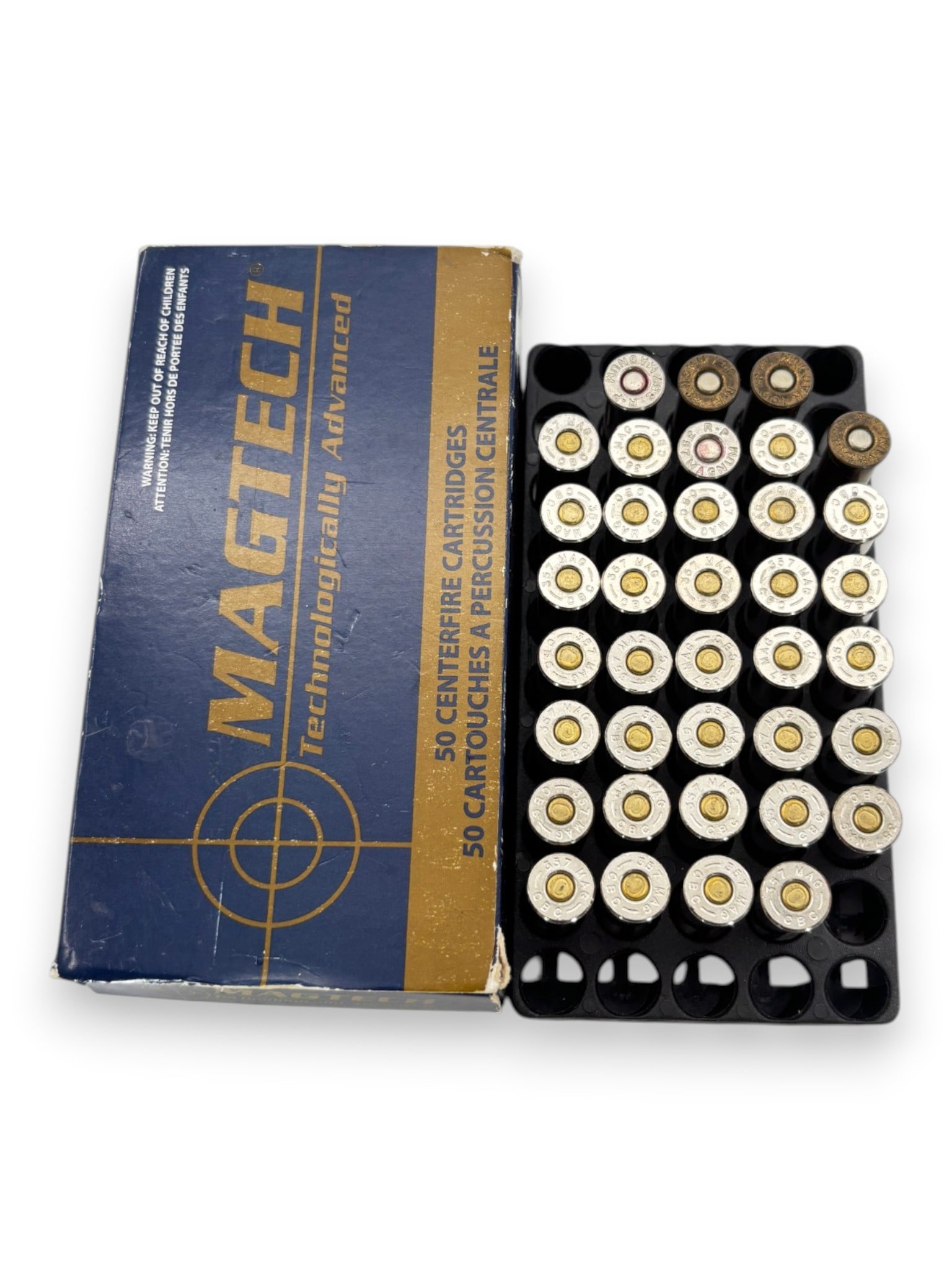 37rds of .357 MAG & 25rds of .40 S&W - 4