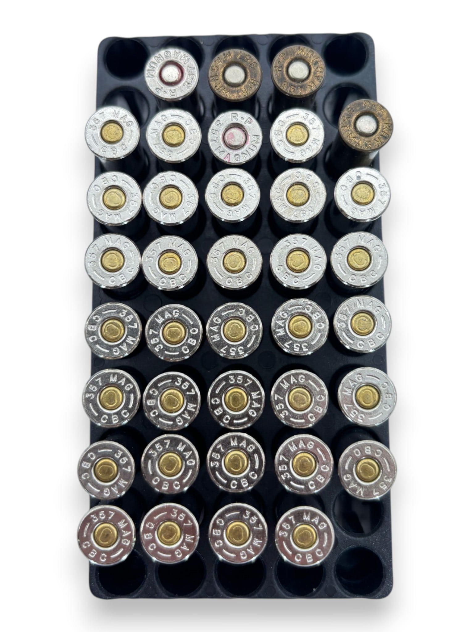37rds of .357 MAG & 25rds of .40 S&W - 5
