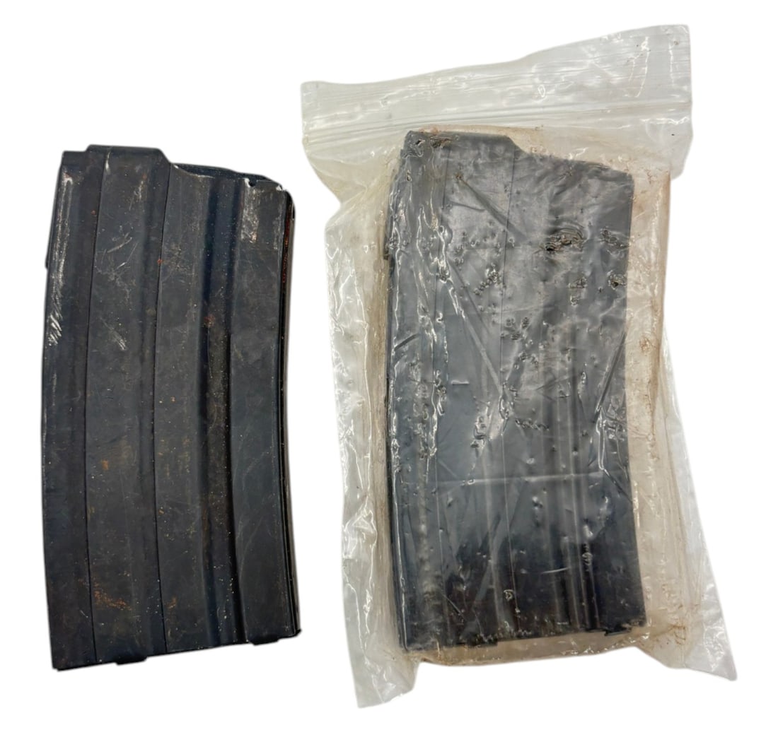 (2) National Magazines Mini-14 .223 REM 20rd Magazines - 2