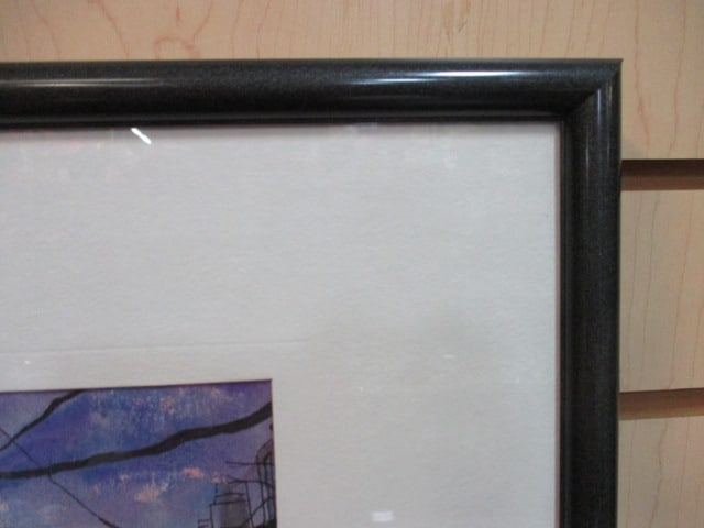 Pencil Signed and Dated "Central Park South New York City" Print of Watercolor by McGee - 11