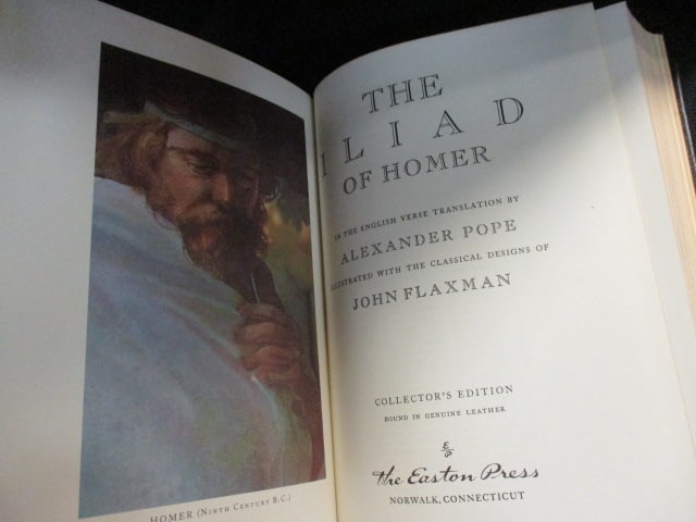 Two Eastman Press Leather Bound Classic Works of Literature - 7