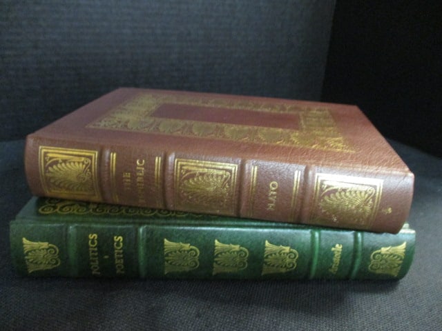 Two Eastman Press Leather Bound Classic Works of Literature (1 of 5)
