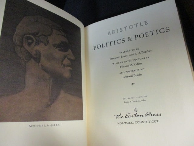 Two Eastman Press Leather Bound Classic Works of Literature - 4
