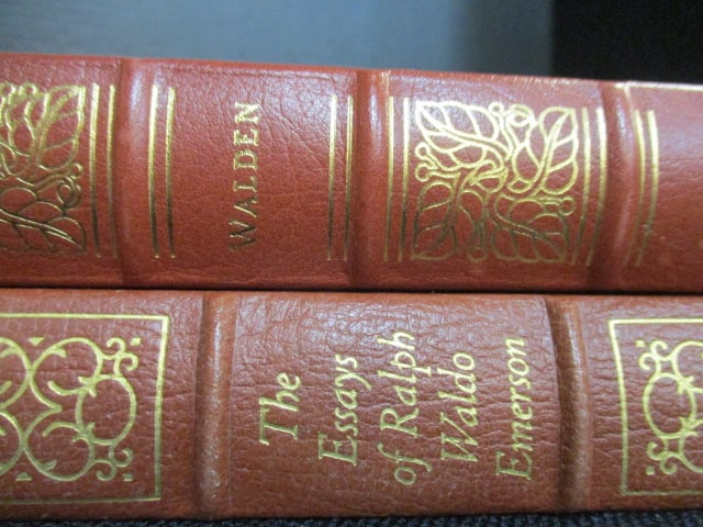 Two Eastman Press Leather Bound Classic Works of Literature - 2