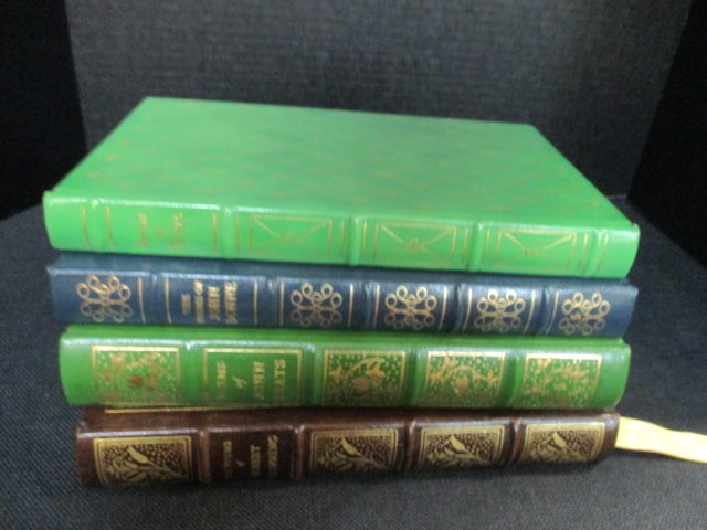 Four Eastman Press Leather Bound Classic Works of Literature (1 of 10)