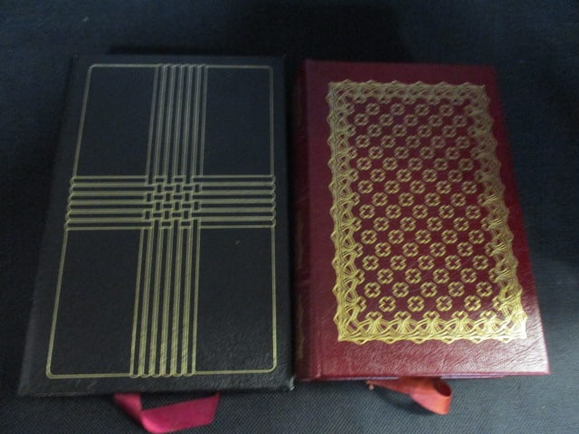Two Eastman Press Leather Bound Classic Works of Literature - 3