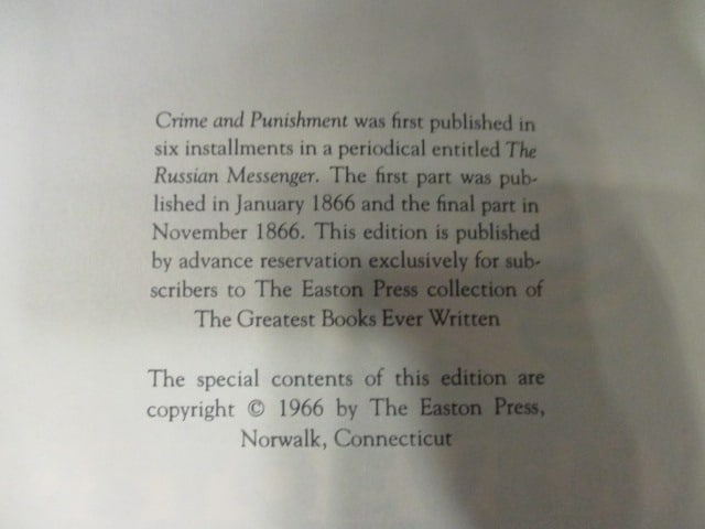 Two Eastman Press Leather Bound Classic Works of Literature - 5