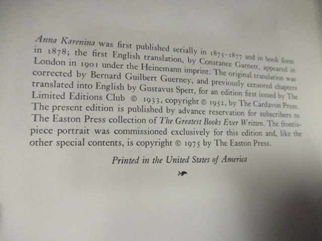 Three Eastman Press Leather Bound Classic Works of Literature - 5