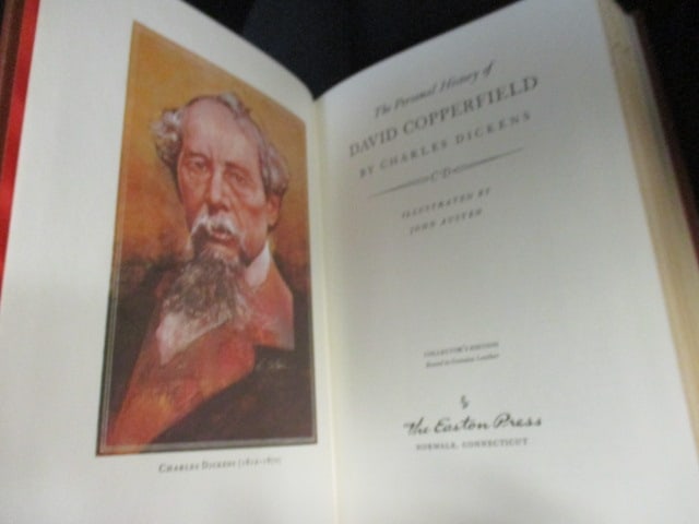 Two Eastman Press Leather Bound Classic Works of Literature - 4