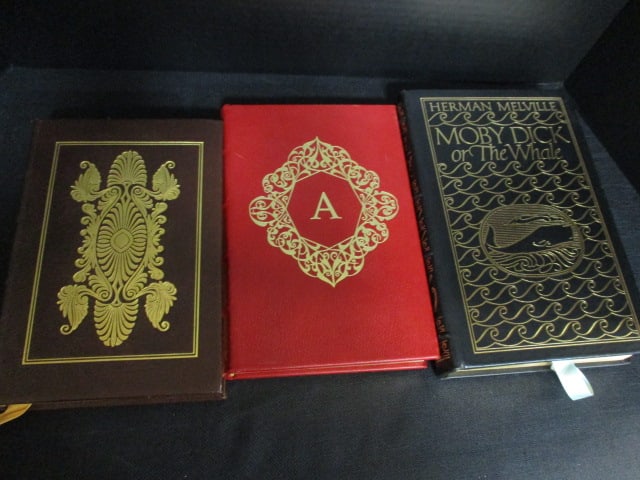 Three Eastman Press Leather Bound Classic Works of Literature - 3