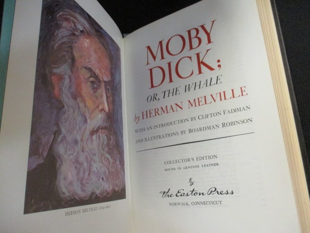 Three Eastman Press Leather Bound Classic Works of Literature - 4