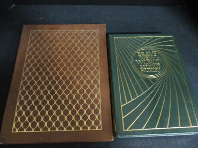 Two Eastman Press Leather Bound Classic Works of Literature - 3