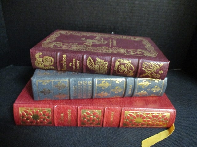 Three Eastman Press Leather Bound Classic Works of Literature (1 of 9)