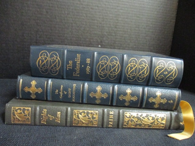 Three Eastman Press Leather Bound Classic Works of Literature (1 of 9)