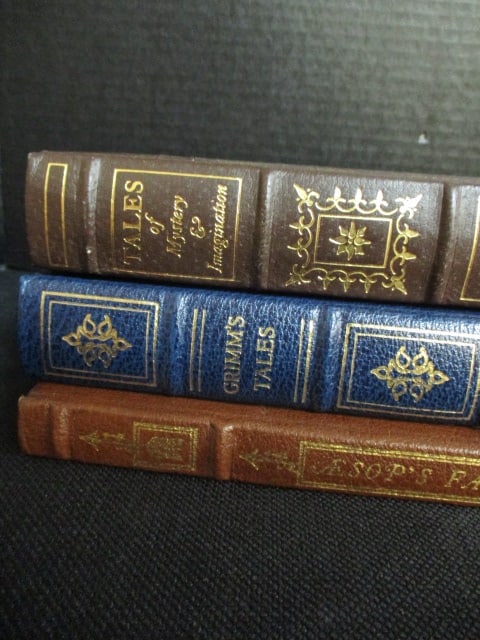Three Eastman Press Leather Bound Classic Works of Literature - 2