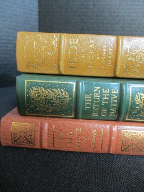 Three Eastman Press Leather Bound Classic Works of Literature - 2
