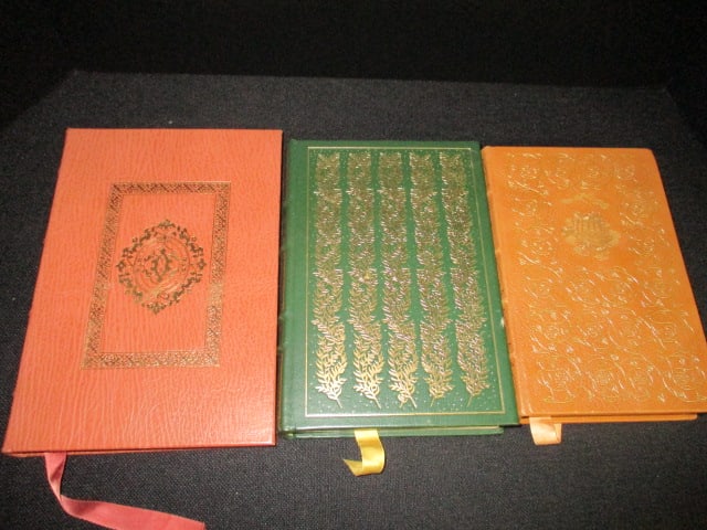 Three Eastman Press Leather Bound Classic Works of Literature - 3
