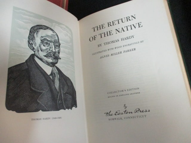 Three Eastman Press Leather Bound Classic Works of Literature - 6