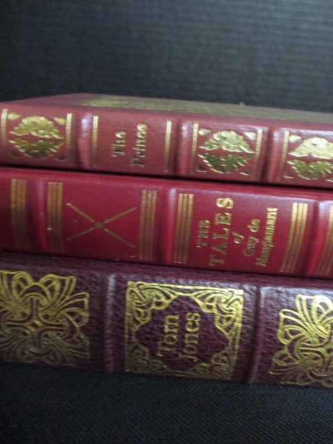 Three Eastman Press Leather Bound Classic Works of Literature - 2