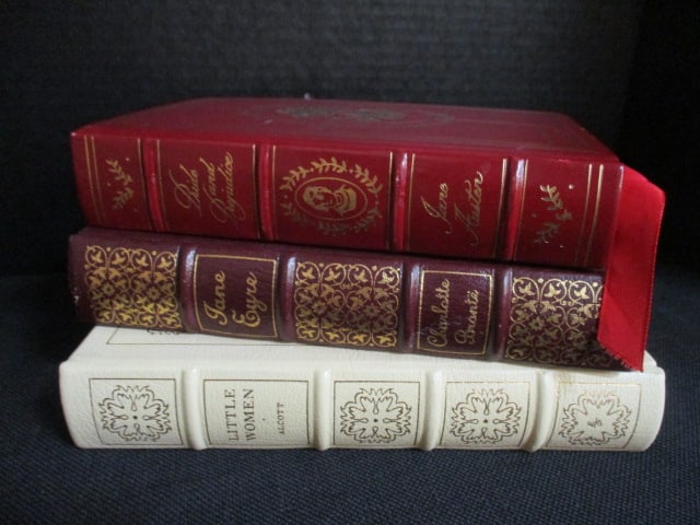 Three Eastman Press Leather Bound Classic Works of Literature (1 of 9)