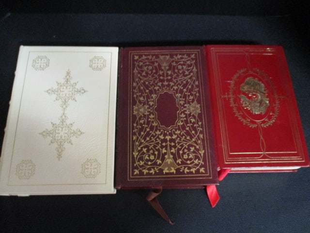 Three Eastman Press Leather Bound Classic Works of Literature - 3