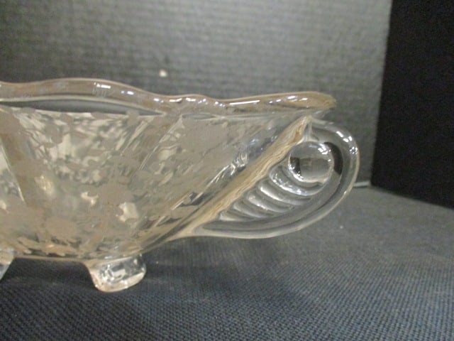 Elegant Glass Footed Console Centerpiece Bowl - 4