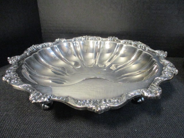 Four Nice Quality Silverplated Serving Bowls - 2