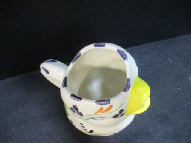 Erwin, Tennessee Pottery Handpainted "Birdie" Creamer - 2