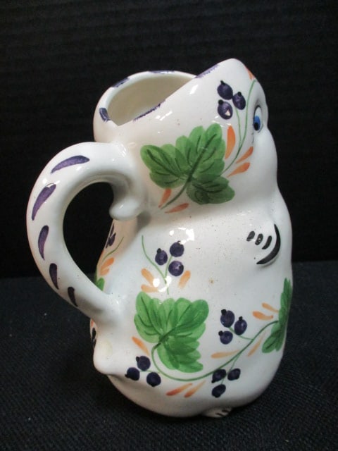 Erwin, Tennessee Pottery Handpainted "Birdie" Creamer - 3