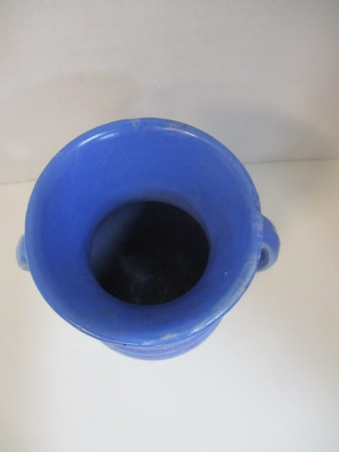 Vintage McCoy Glazed Double Handle Urn Vase - 2