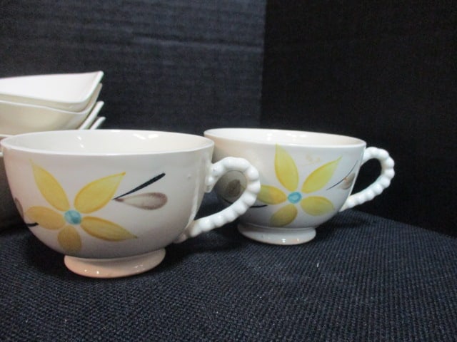 19 Pieces of Midcentury USA Pottery Stoneware - 2