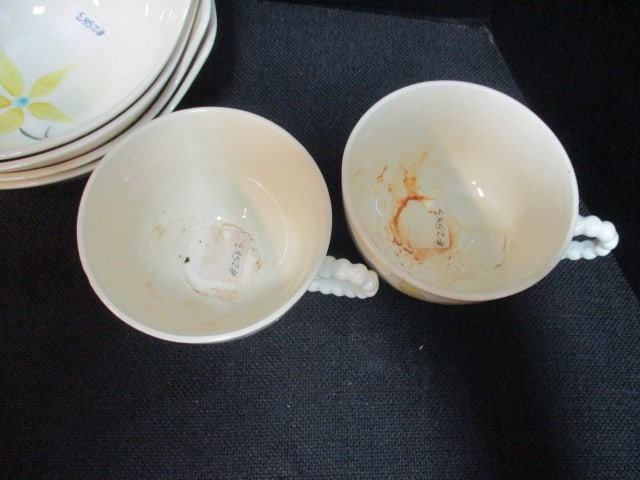 19 Pieces of Midcentury USA Pottery Stoneware - 3