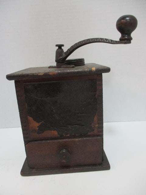 Antique Rustic Coffee Mill Grinder (1 of 4)