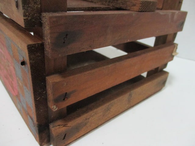 1981 Wooden "Fresh Eggs For Sale" Crate - 3