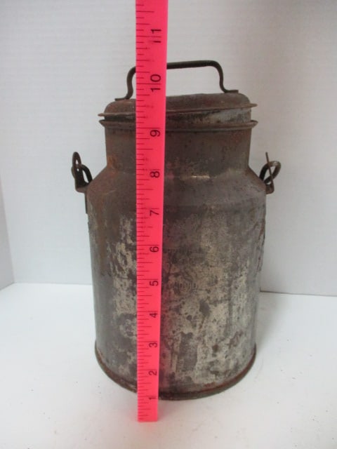 Vintage Galvanized Milk Can - 4