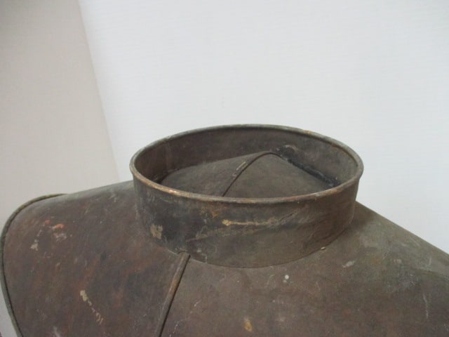 Vintage Tin Mercantile Balance Scale Pan/Bowl - 3