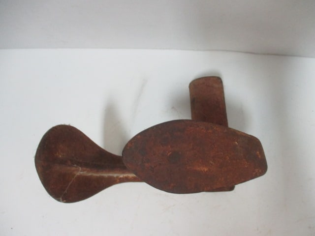 Antique Cast Iron Cobbler's Shoe Last Anvil with Square Mounting Shank - 2