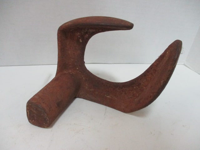 Antique Cast Iron Cobbler's Shoe Last Anvil with Square Mounting Shank - 3