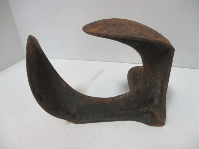 Antique Cast Iron Cobbler's Shoe Last Anvil with Square Mounting Shank - 3